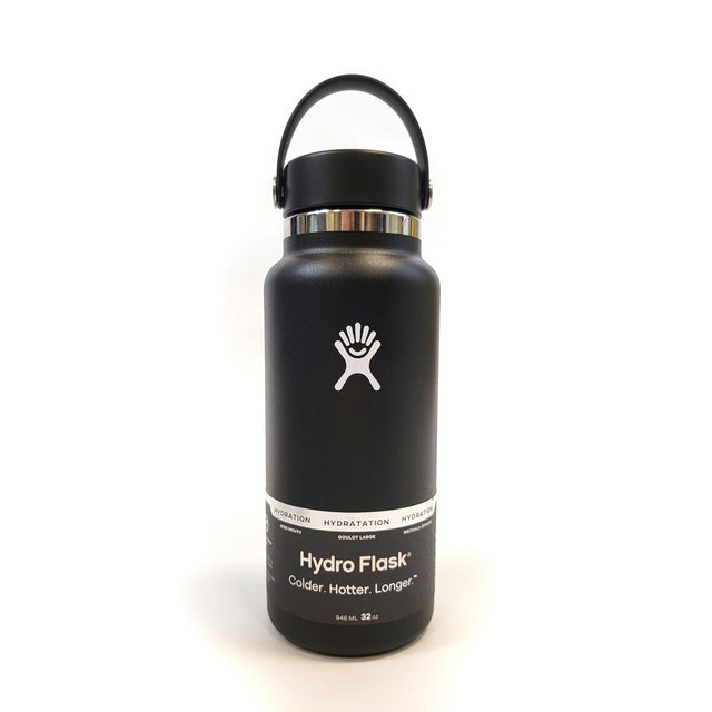 Picture of Hydro Flask Wide Mouth Bottle 32oz Colour: Black