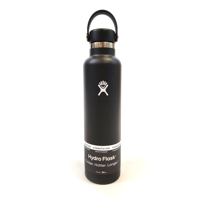 Picture of Hydro Flask Standard Mouth Bottle 24oz Colour: Black