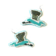 Picture of Alanah Jewell Beaded Crane/Heron Earrings - Indigenous Collection