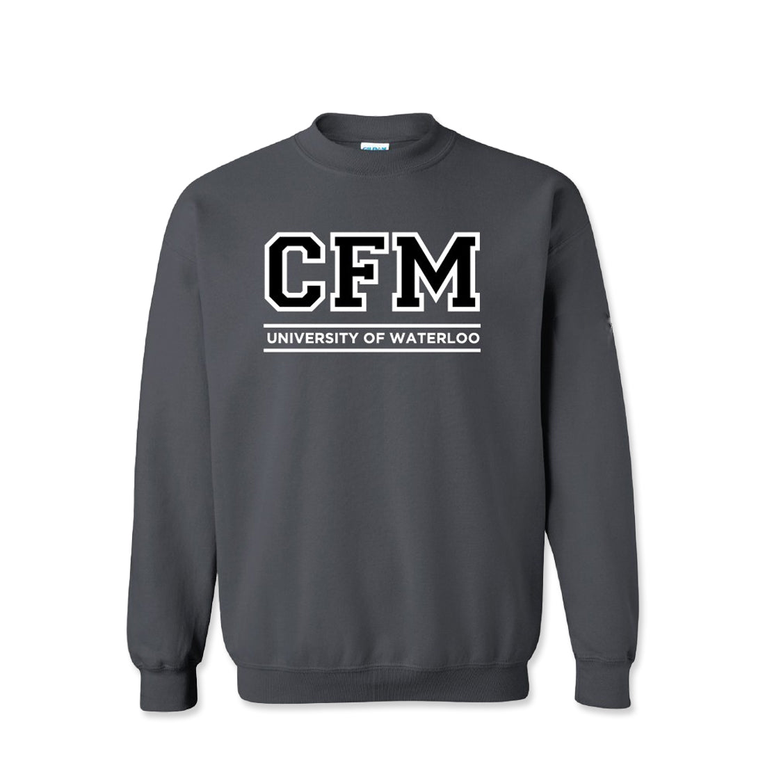 Picture of Computing and Financial Management Crewneck Colour: Charcoal