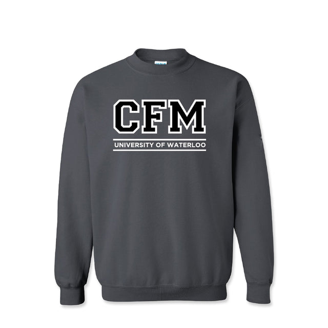 Picture of Computing and Financial Management Crewneck Colour: Charcoal