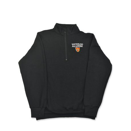 Picture of UWaterloo Alumni 1/4 Zip Colour: Black
