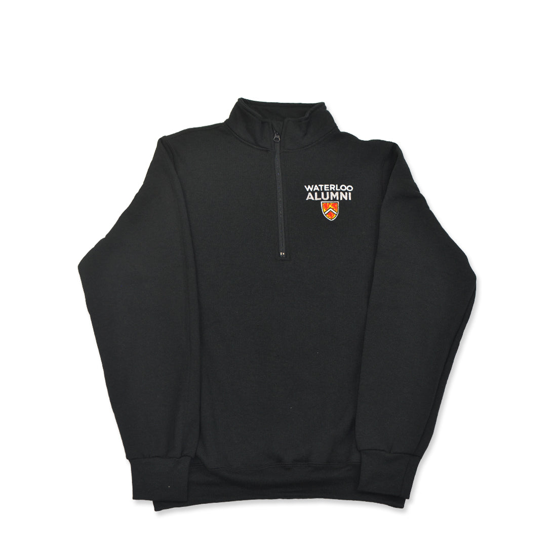 Picture of UWaterloo Alumni 1/4 Zip - Black