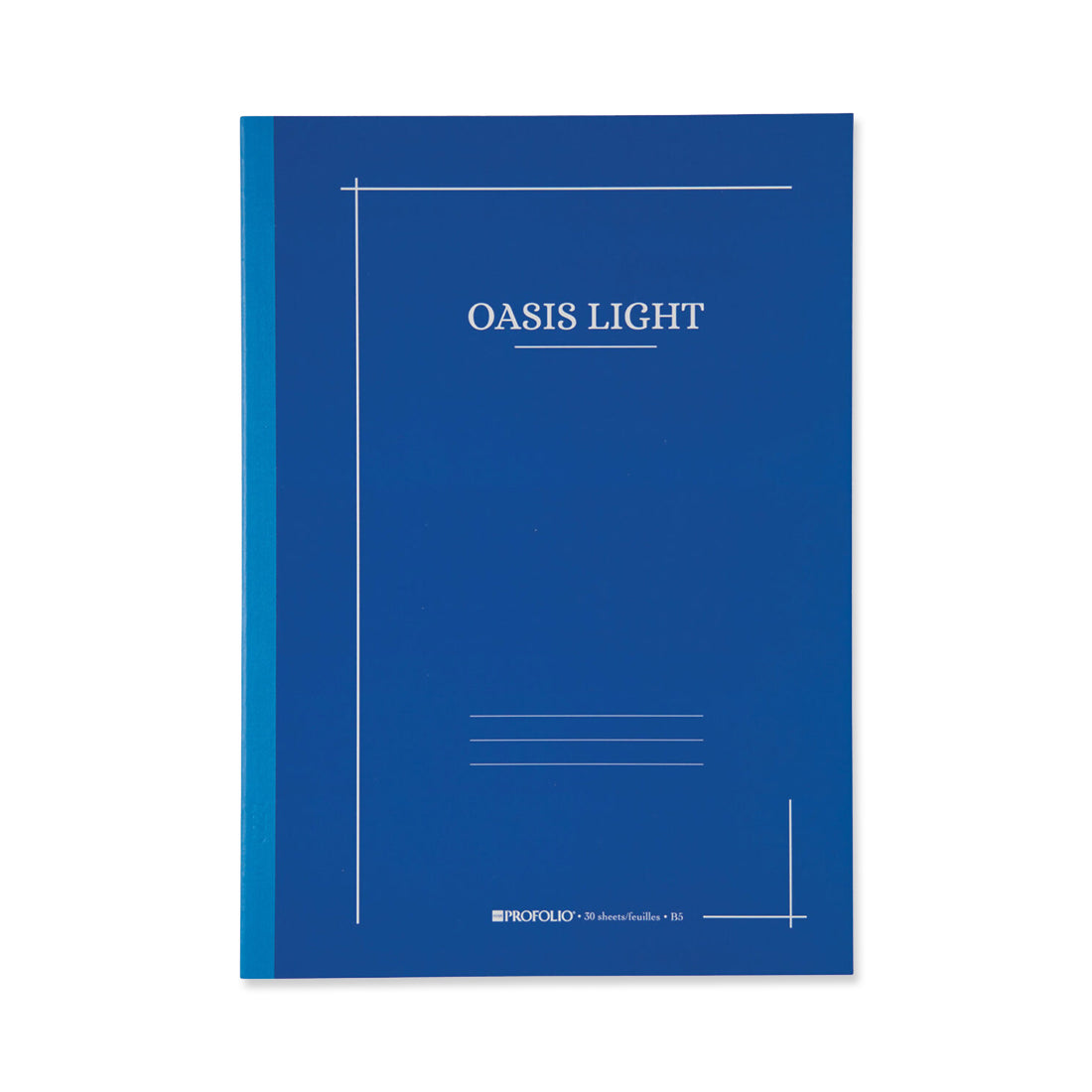 Picture of Profolio Oasis Light Notebook Colour: Blue