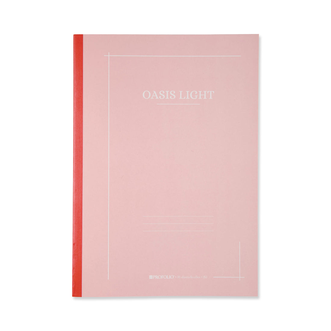 Picture of Profolio Oasis Light Notebook Colour: Pink