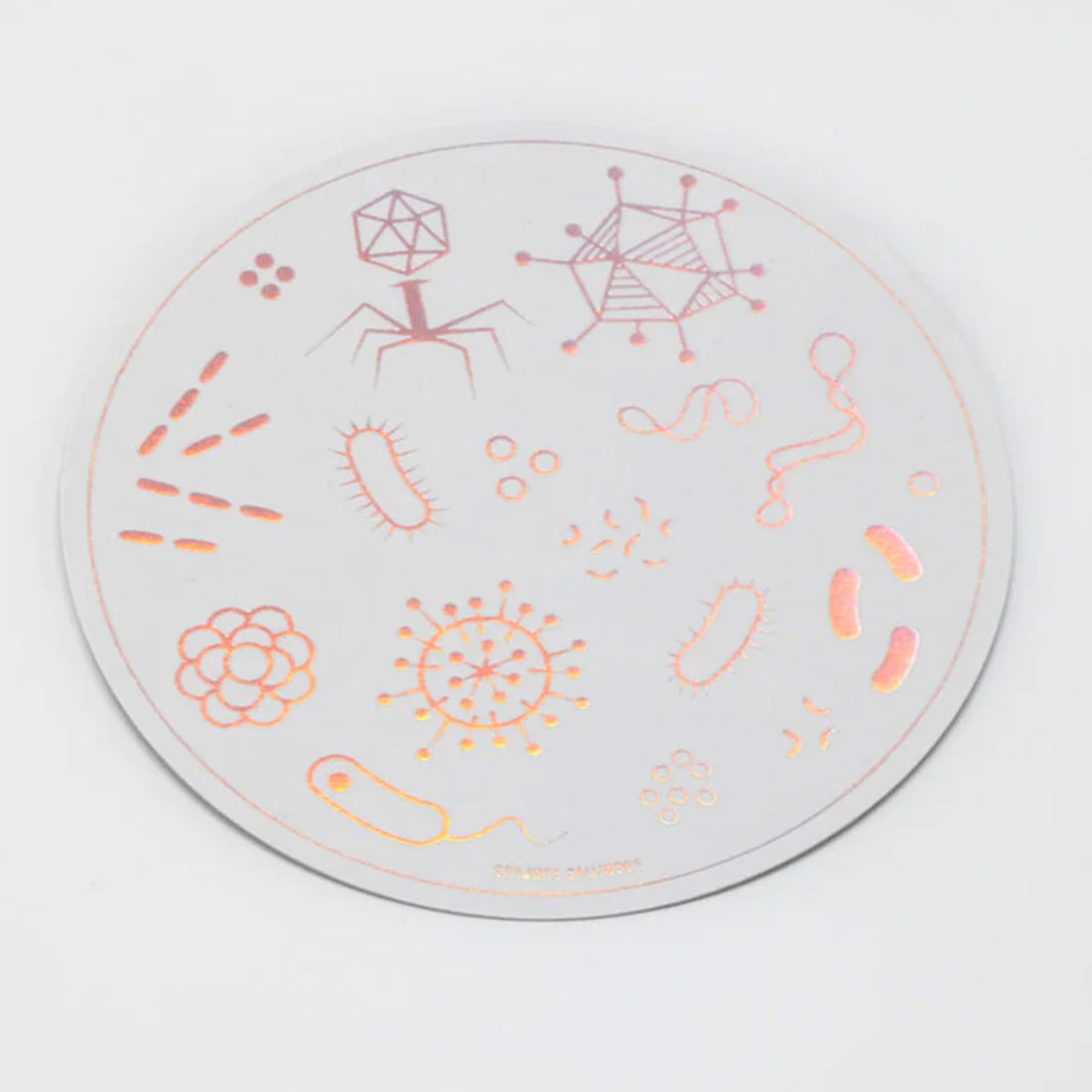 Picture of Cognitive Surplus Eco Friendly Metallic Rainbow Foil Stickers - PetriDish