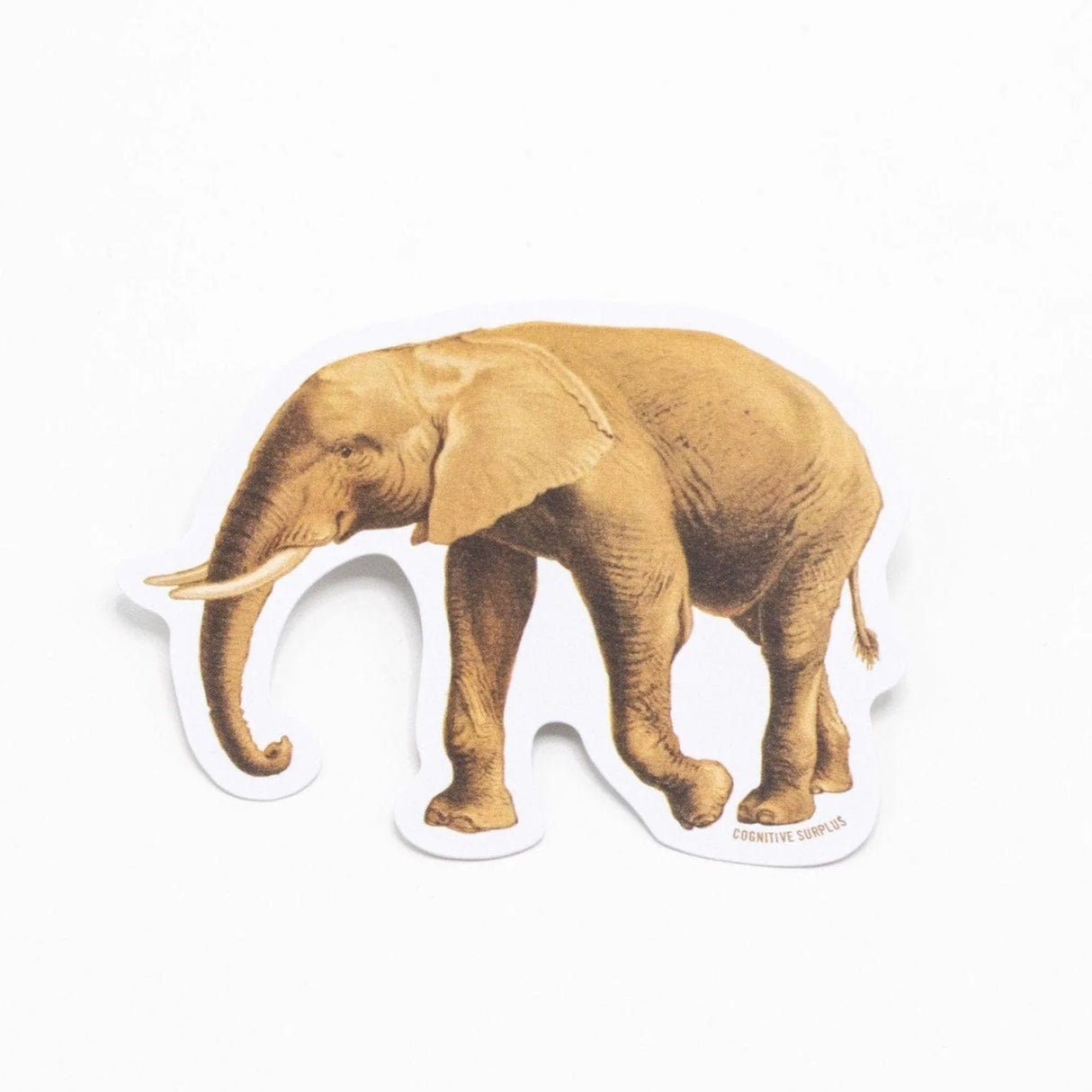 Picture of Cognitive Surplus Eco Friendly Sticker - Elephant