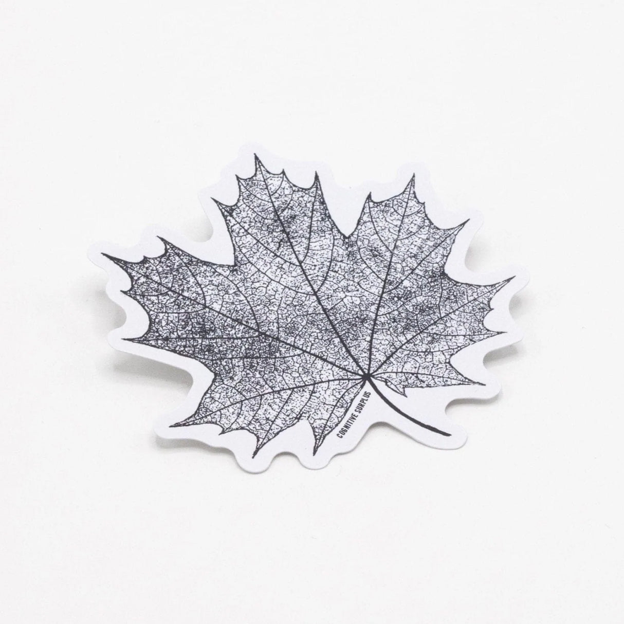 Picture of Cognitive Surplus Eco Friendly Sticker Type: Maple Leaf