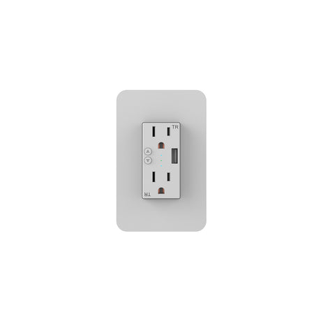 Picture of Nexxt Smart Home Wifi Wall Power Outlet with 1 USB-A Port