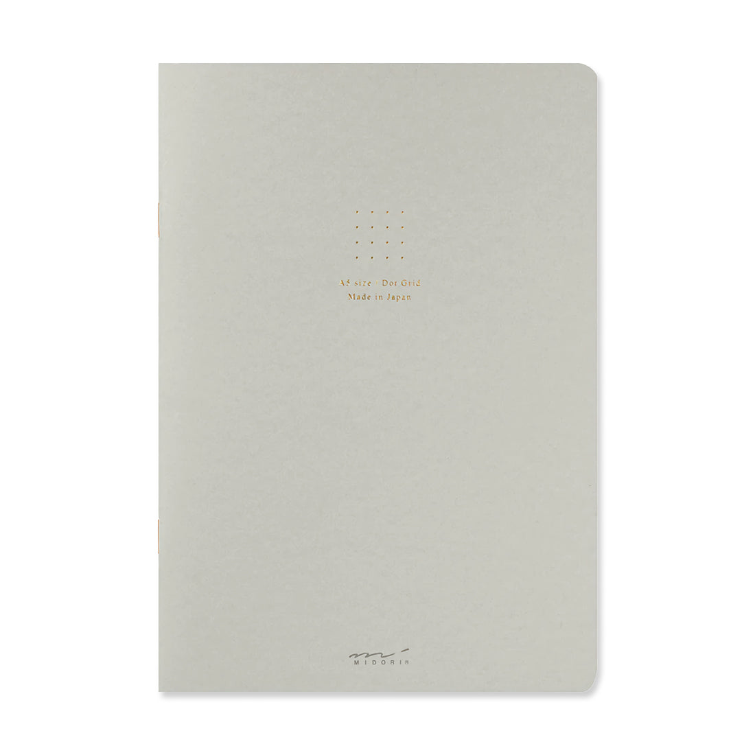 Picture of Midori A5 Color Dot Grid Notebook Colour: Grey