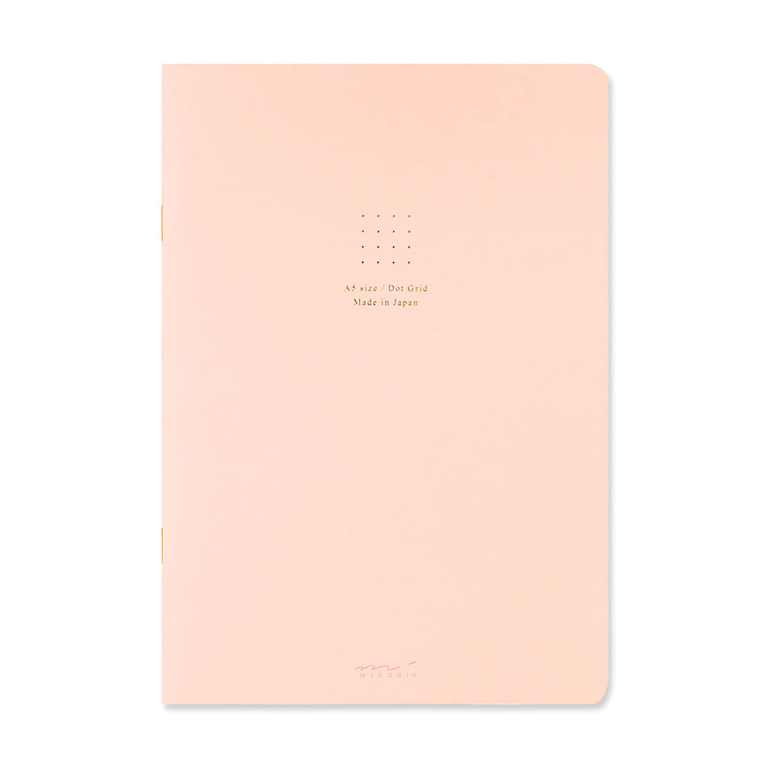 Picture of Midori A5 Color Dot Grid Notebook Colour: Pink