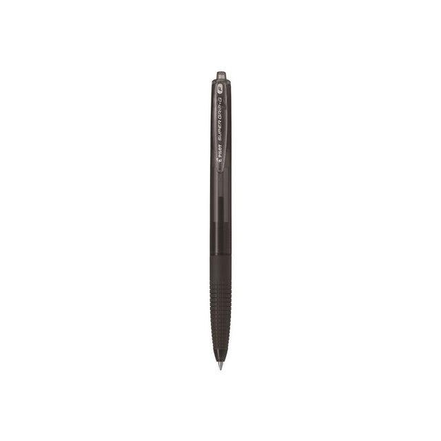 Picture of Pilot Super Grip G Fine Retractable Ball Point Pen Colour: Black