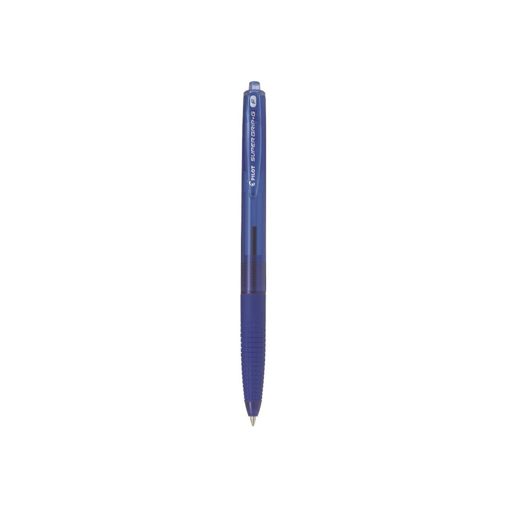 Picture of Pilot Super Grip G Fine Retractable Ball Point Pen Colour: Blue