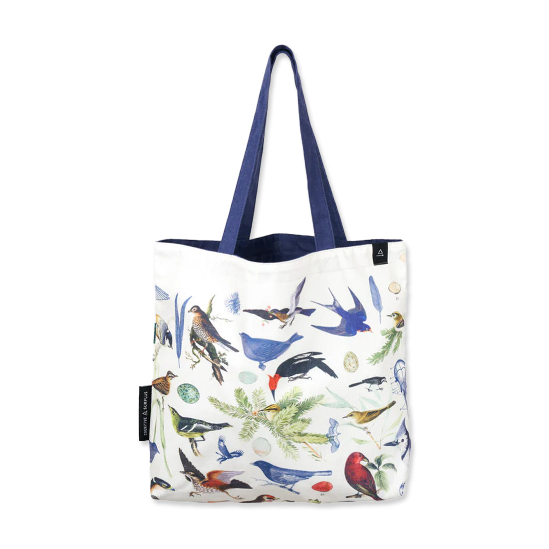 Picture of Cognitive Surplus Canvas Tote Bag - FeatheredFriendsOrnithology