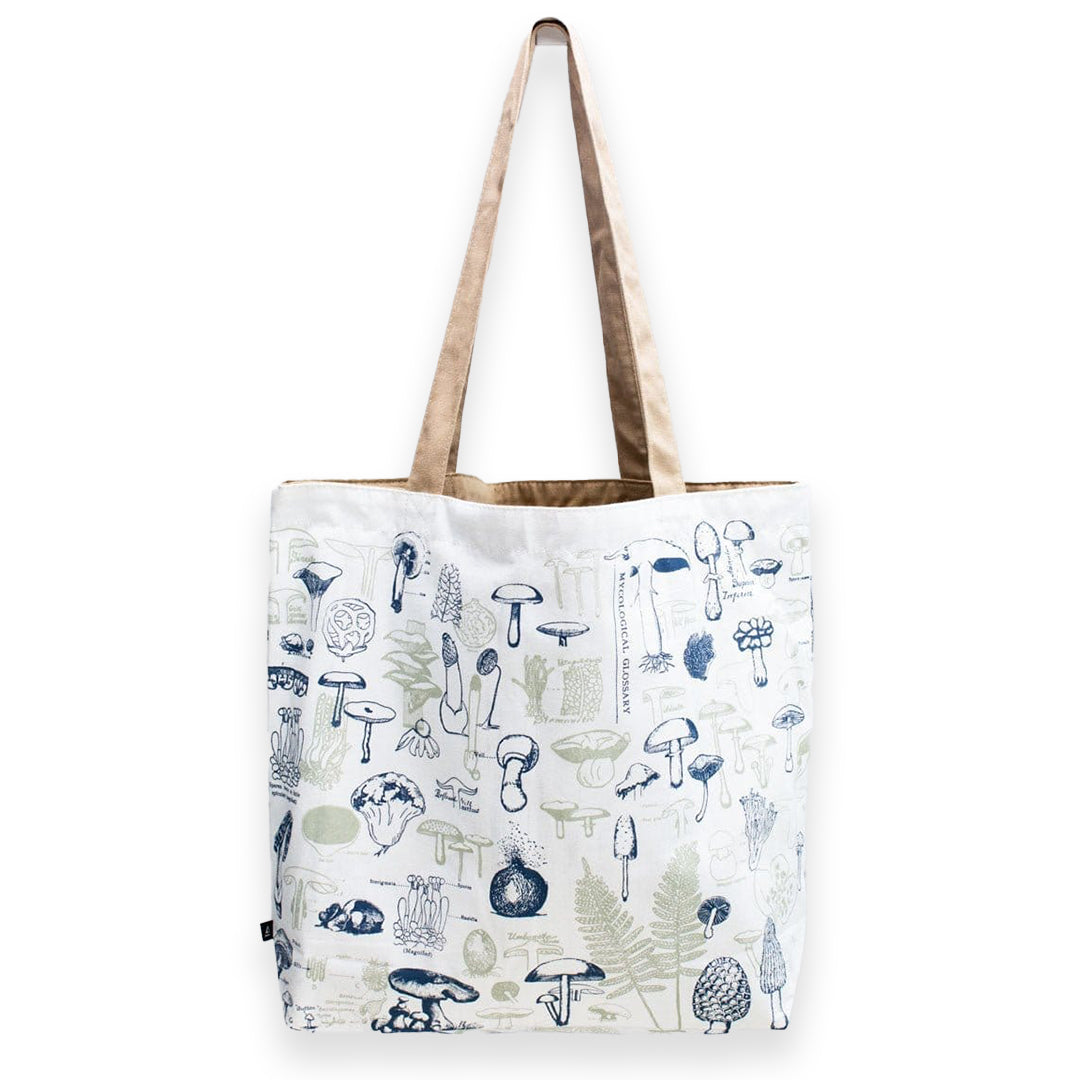 Picture of Cognitive Surplus Canvas Tote Bag - Mushrooms