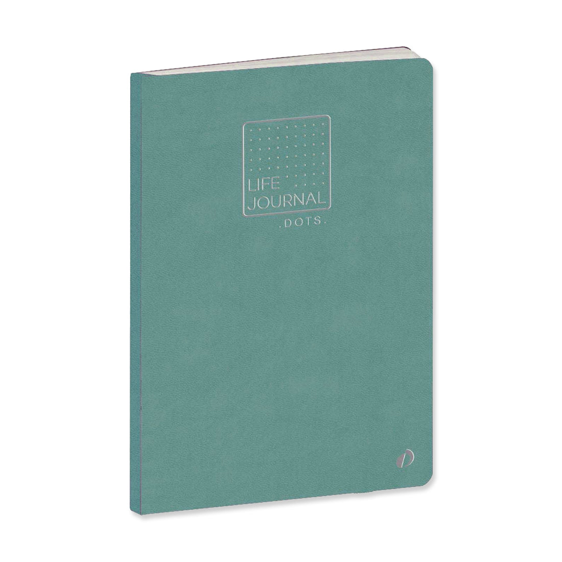 Picture of Quo Vadis Life Journal Dots Slim Notebook - Teal