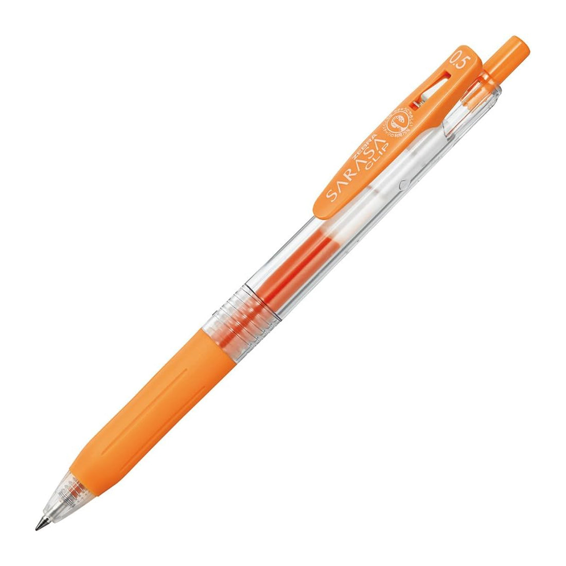 Picture of Zebra Sarasa Clip 0.5mm Colour: Orange