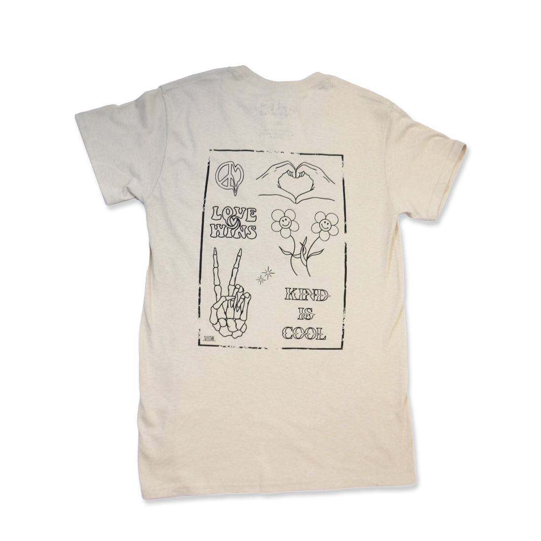 Alternate view of Love Wins Tee - The Get Real Movement