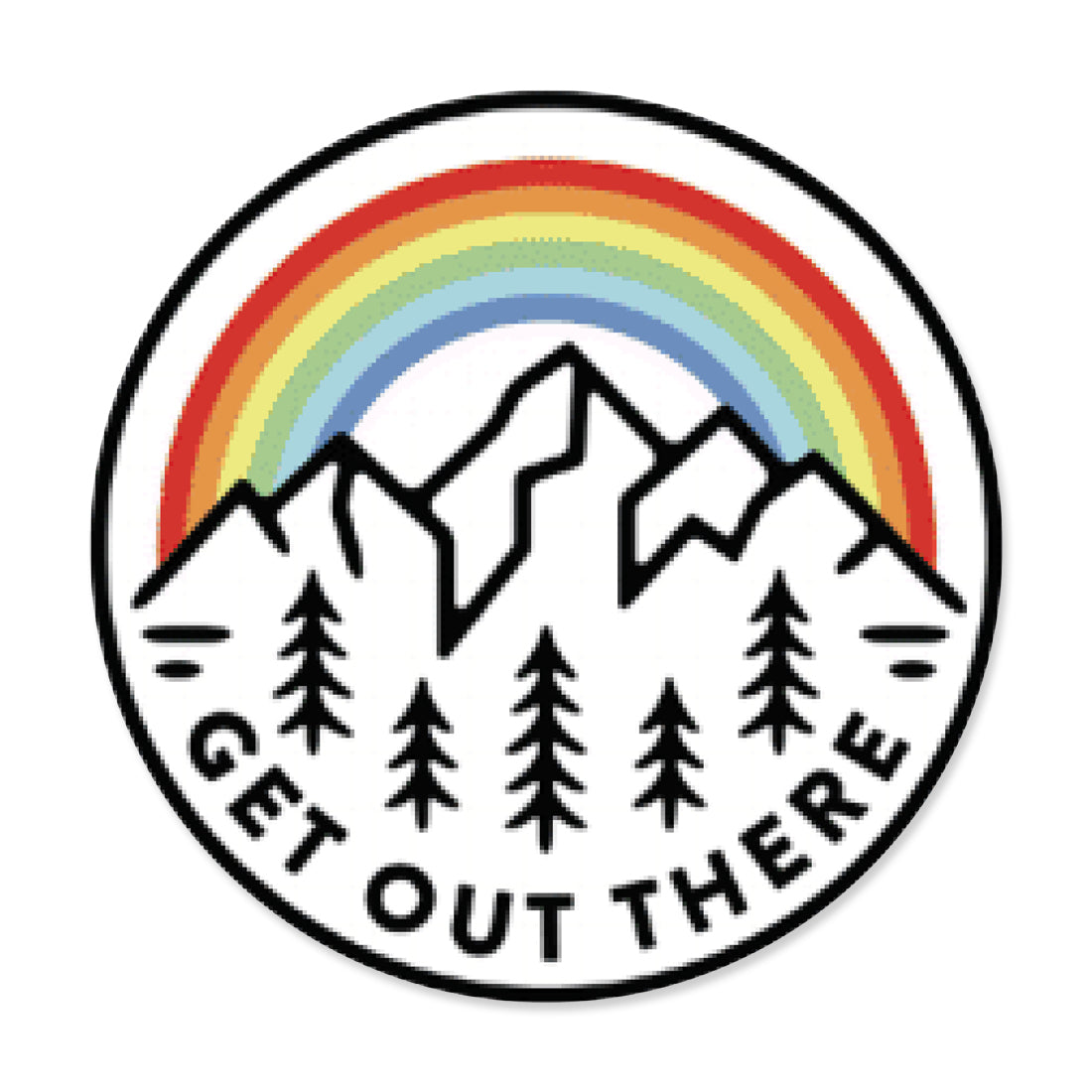 Picture of The Great Outdoors Stickers Type: Get Out There