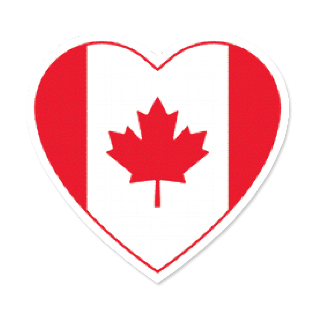 Picture of Canada Stickers - CandianFlagHeart