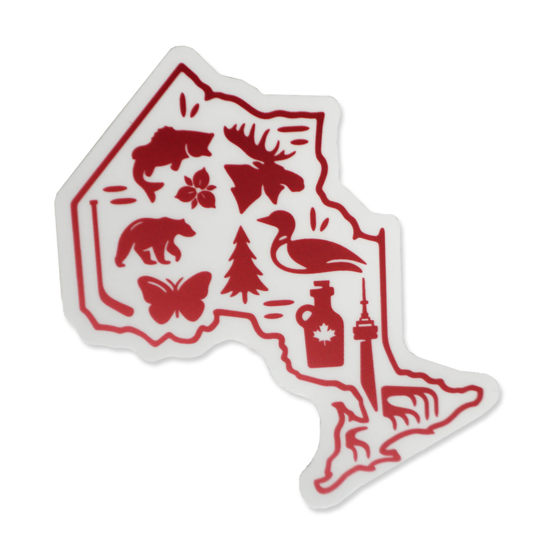 Picture of Canada Stickers - OntarioIcons