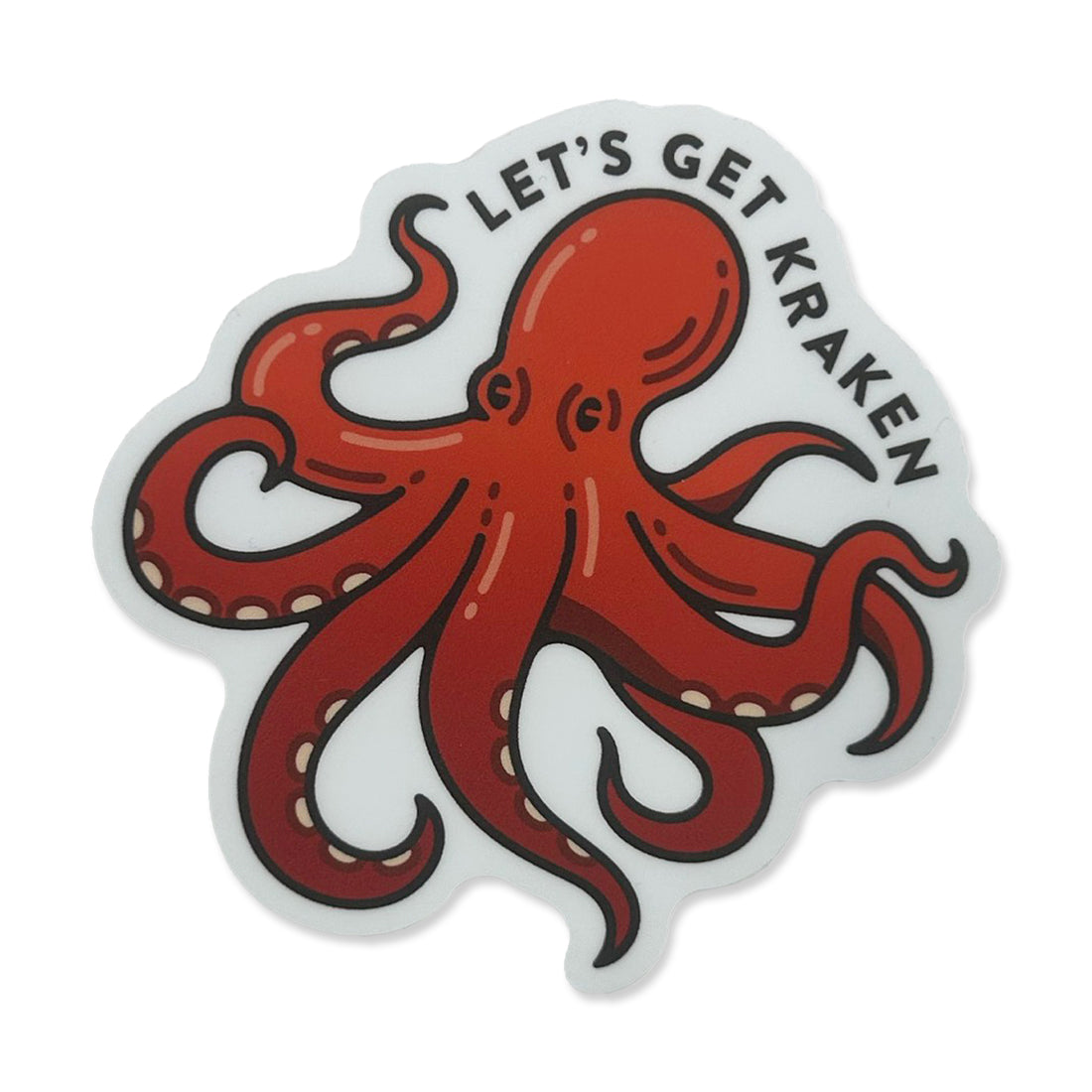 Picture of Wildlife + Pets Stickers Type: Lets Get Kraken