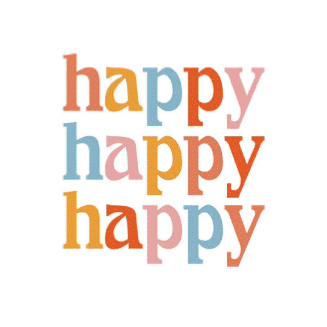 Picture of Phrases (Stickers Northwest) - HappyHappyHappy