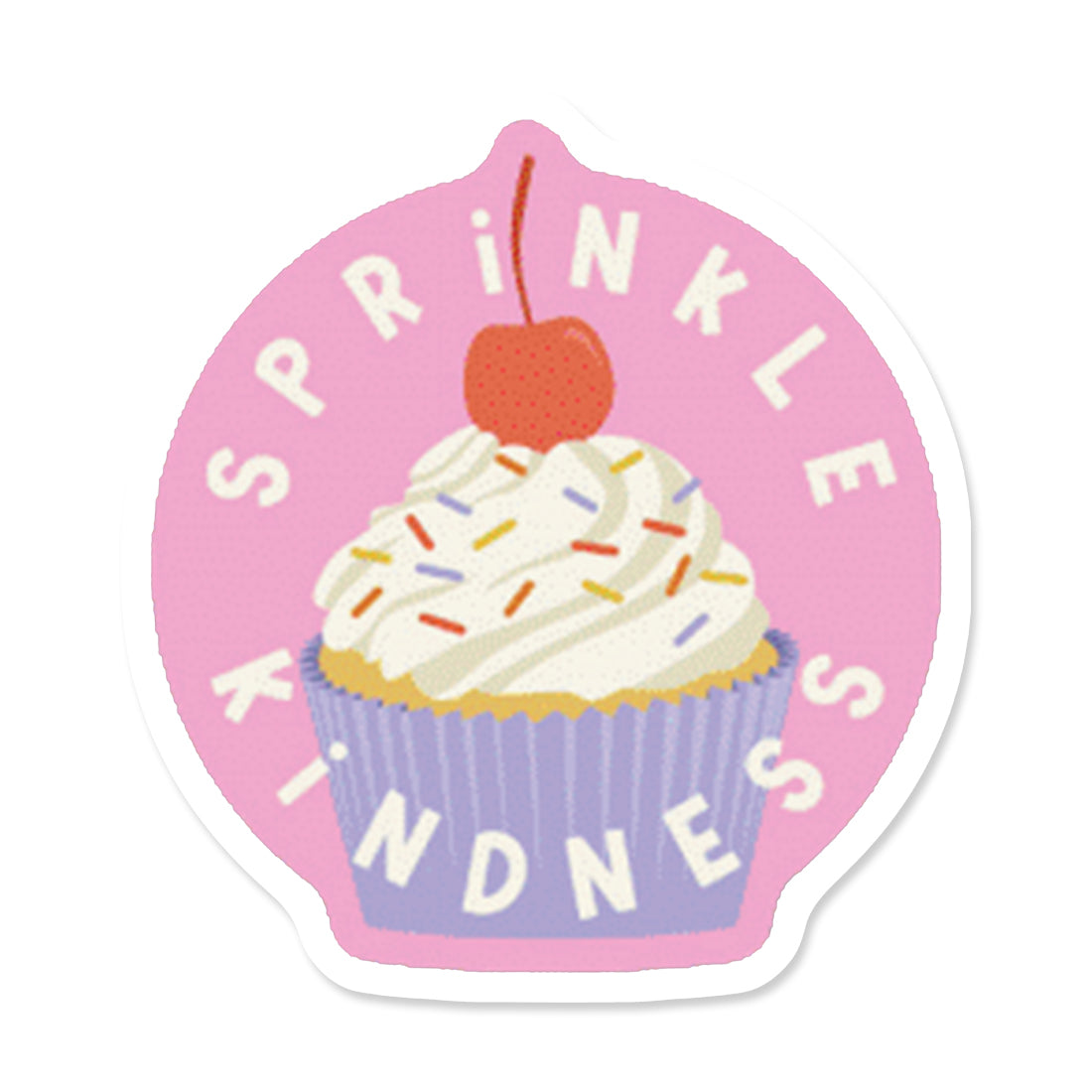 Picture of Love & Kindness Stickers Type: Sprinkle Kindness Cupcake