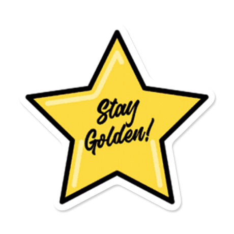 Picture of Love & Kindness Stickers Type: Stay Golden Heart