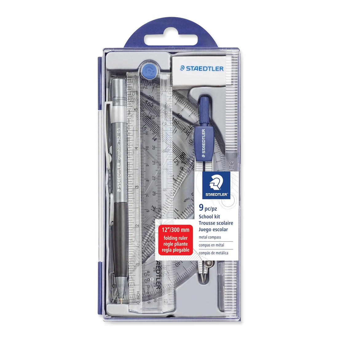 Picture of Staedtler 9pc Math Geometry Set