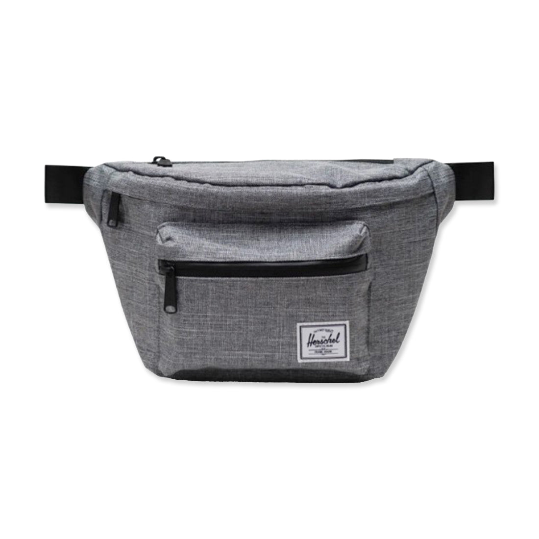 Picture of Herschel Pop Quiz Hip Pack Colour: Raven Crosshatch