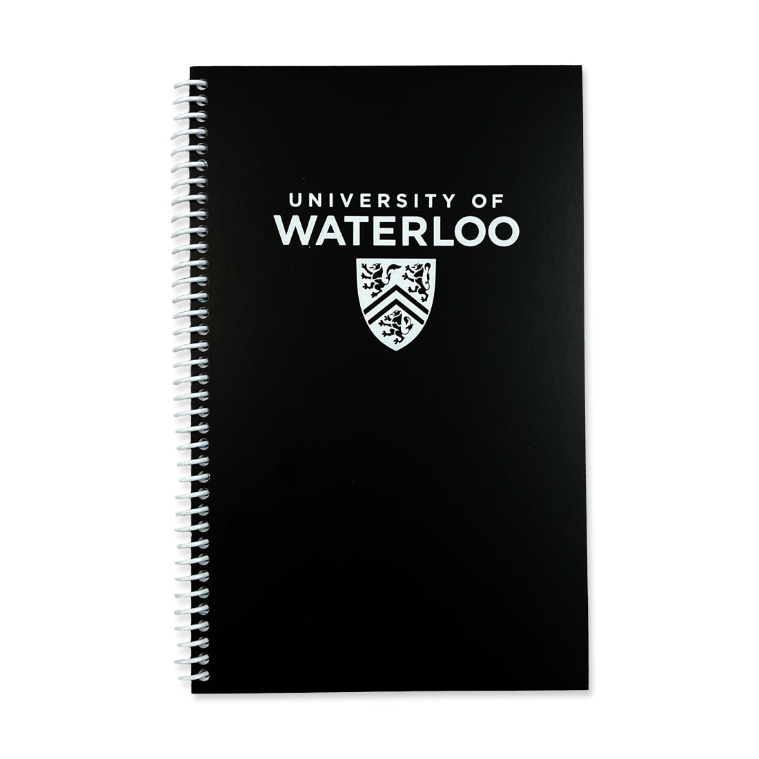 Picture of UWaterloo Recycled 1-Subject Notebook - Black