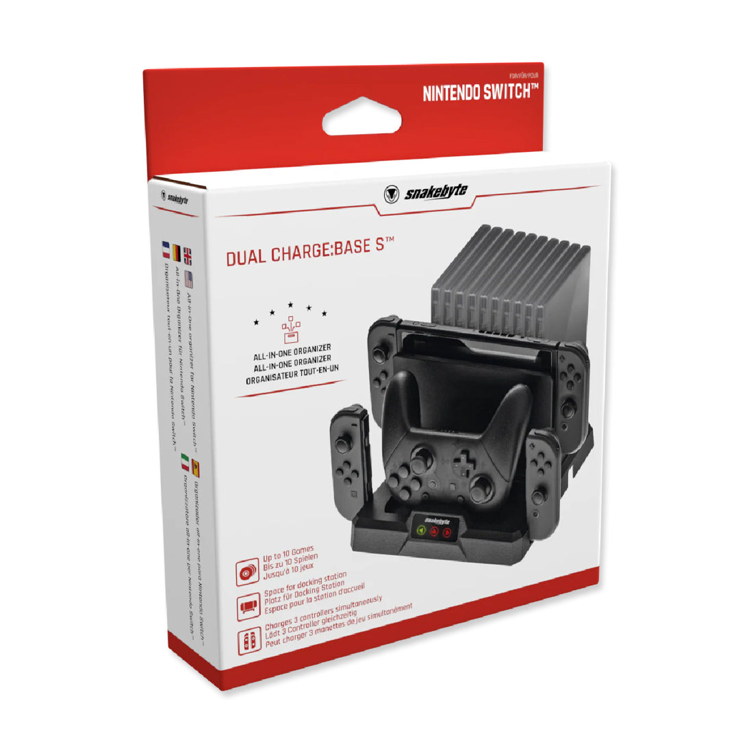 Picture of Snakebyte Nintendo Switch Dual Charge Base S