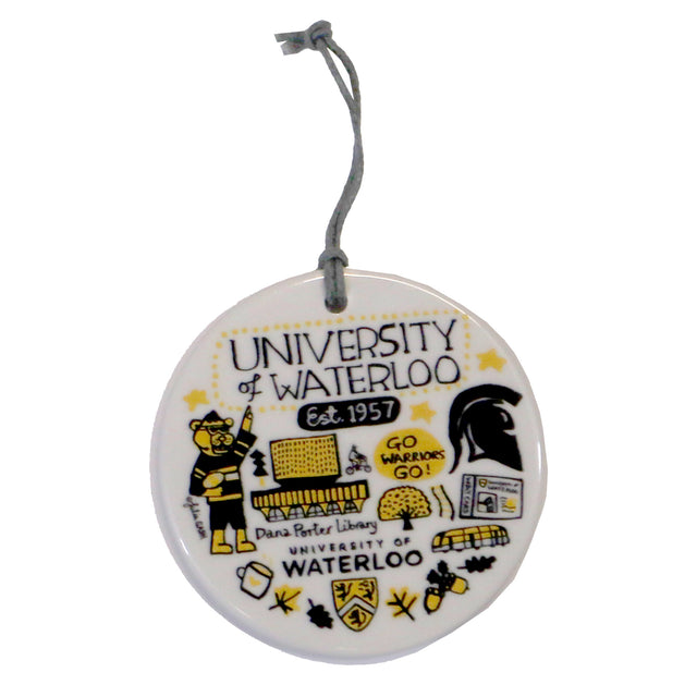 Picture of Julia Gash Ceramic Circle Ornament