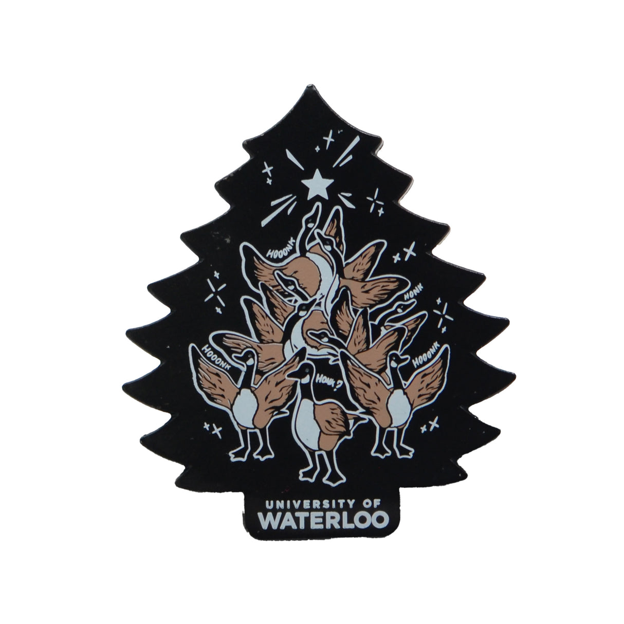 Picture of Goose Tree Holiday Pin