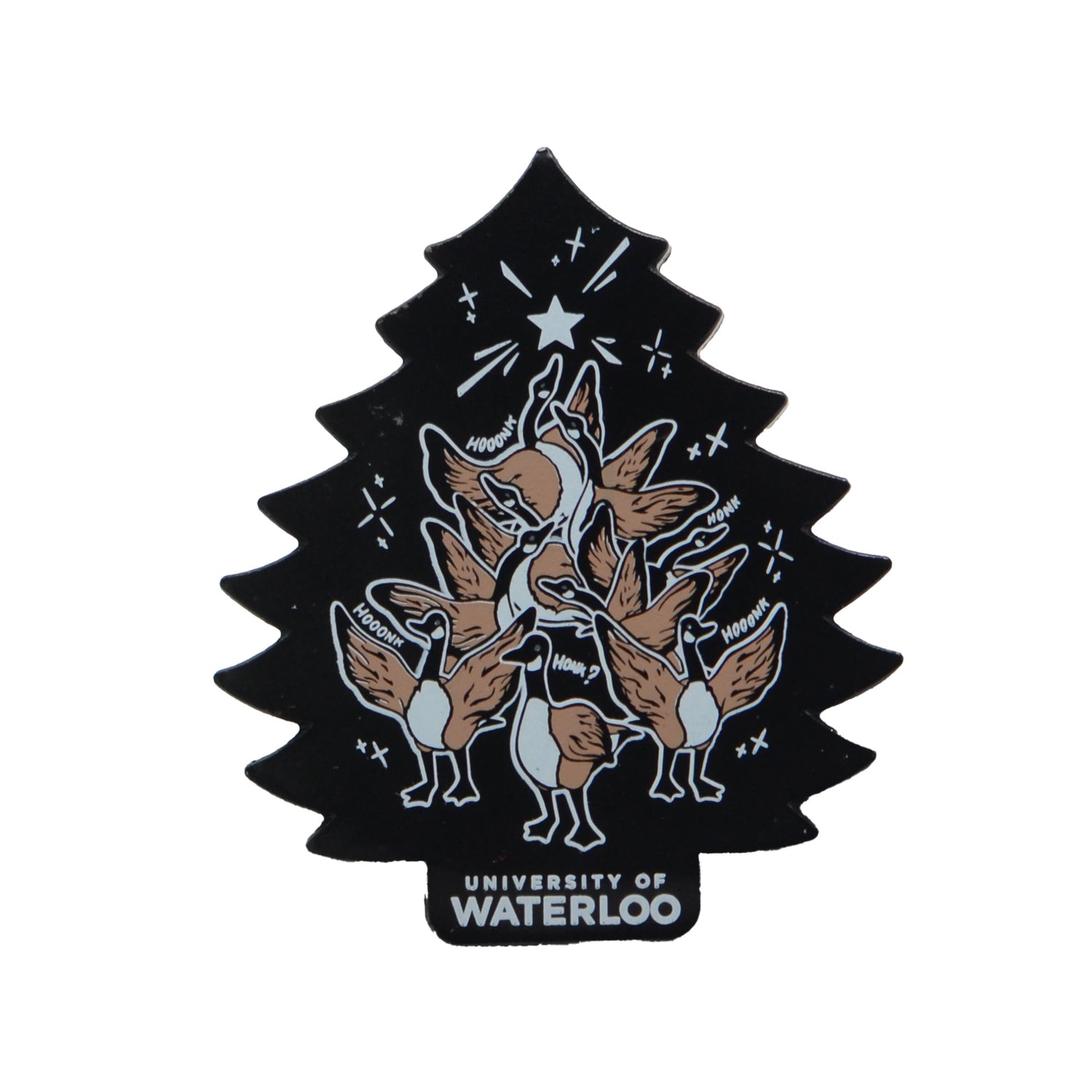 Picture of Goose Tree Holiday Pin