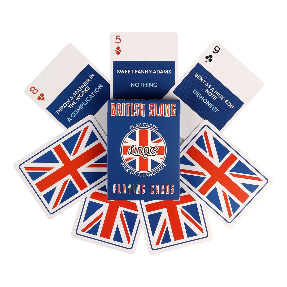 Picture of Lingo Playing Cards - british