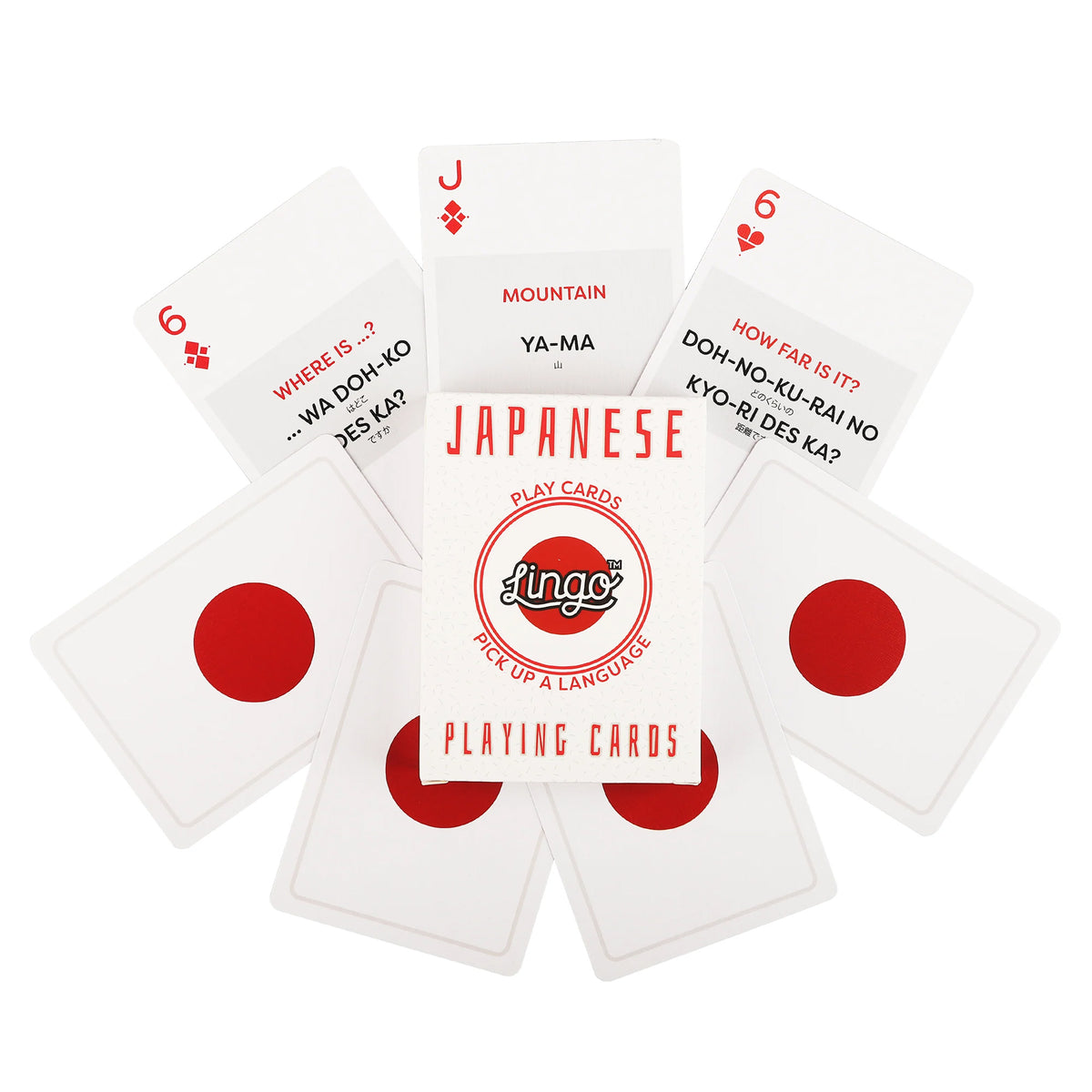Picture of Lingo Playing Cards - japanese