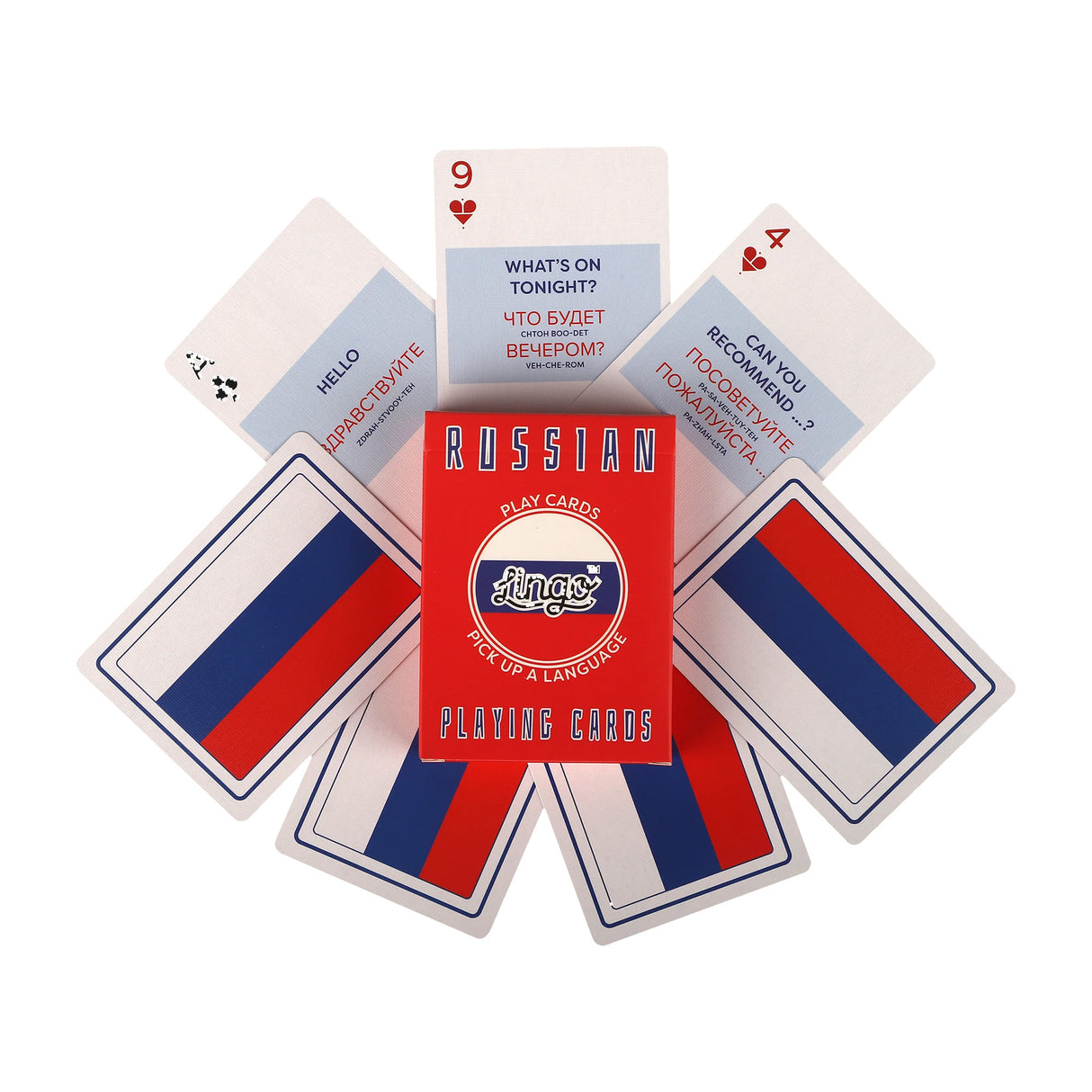 Picture of Lingo Playing Cards - russian