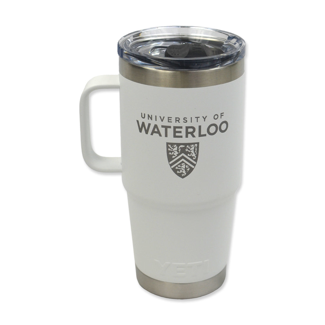 Picture of YETI Rambler 591ml Travel Mug with Stronghold Lid - White