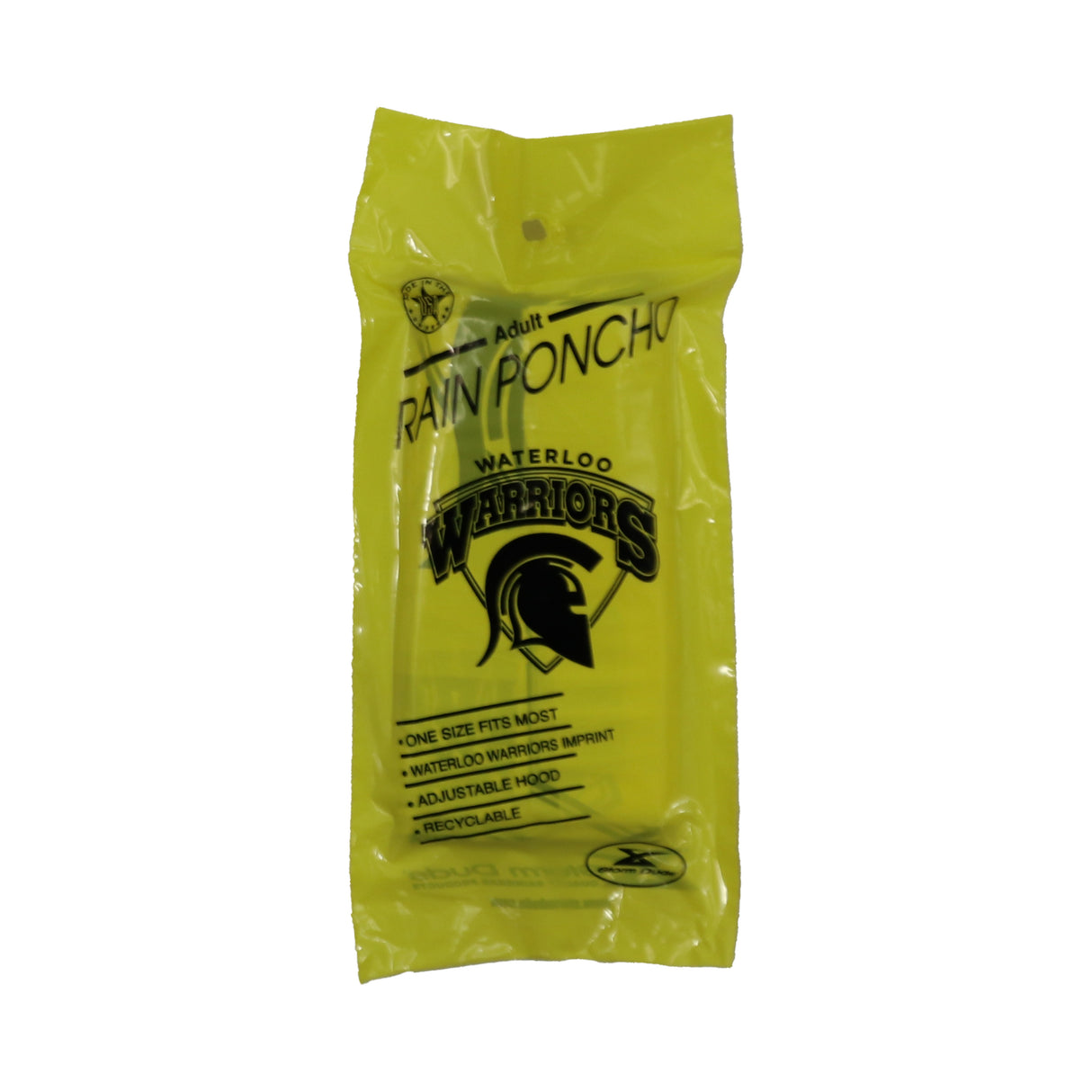 Picture of UWaterloo Rain Poncho - gld