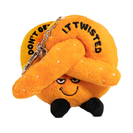 Picture of Plush Bag Charm Punchkins Type: Pretzel