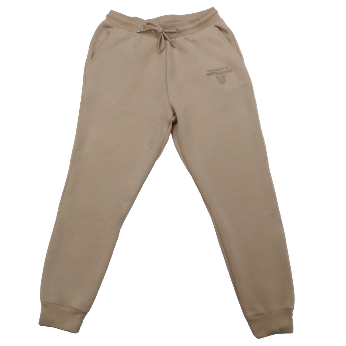 Picture of UWaterloo Tone on Tone Sweatpants Colour: Beige