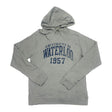 Picture of UWaterloo Long Sleeve Shirt with Hood Colour: Athletic Grey