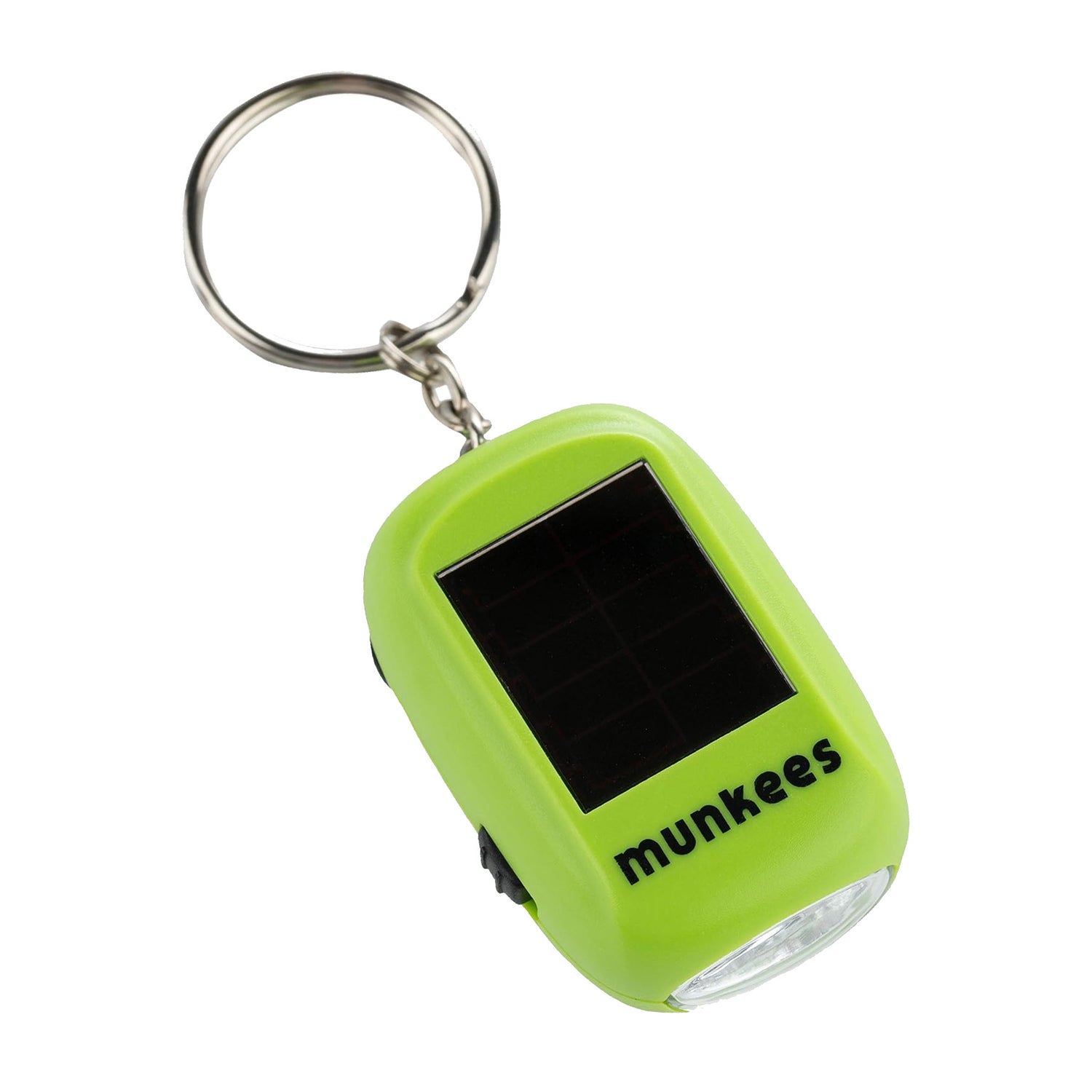 Picture of Munkees Mini Solar Dynamo LED Flashlight with Keychain