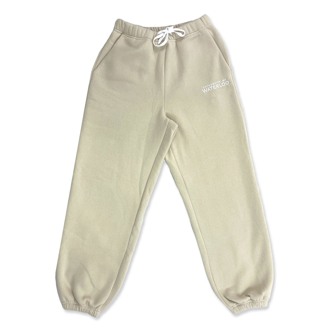 Picture of UWaterloo Oversized Sweatpants Colour: Light Brown