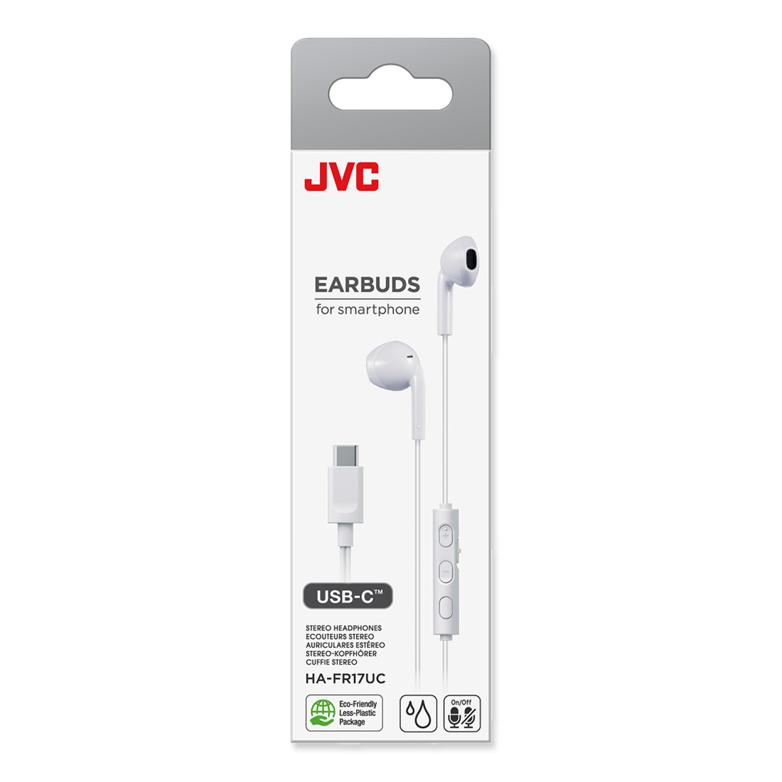 Alternate view of JVC Gummy Connect USB-C Wired Earbud Headphones