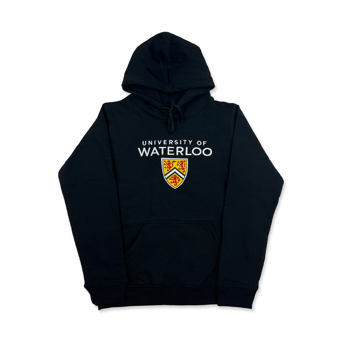 Picture of UWaterloo Shield Hoodie - Athletic Grey
