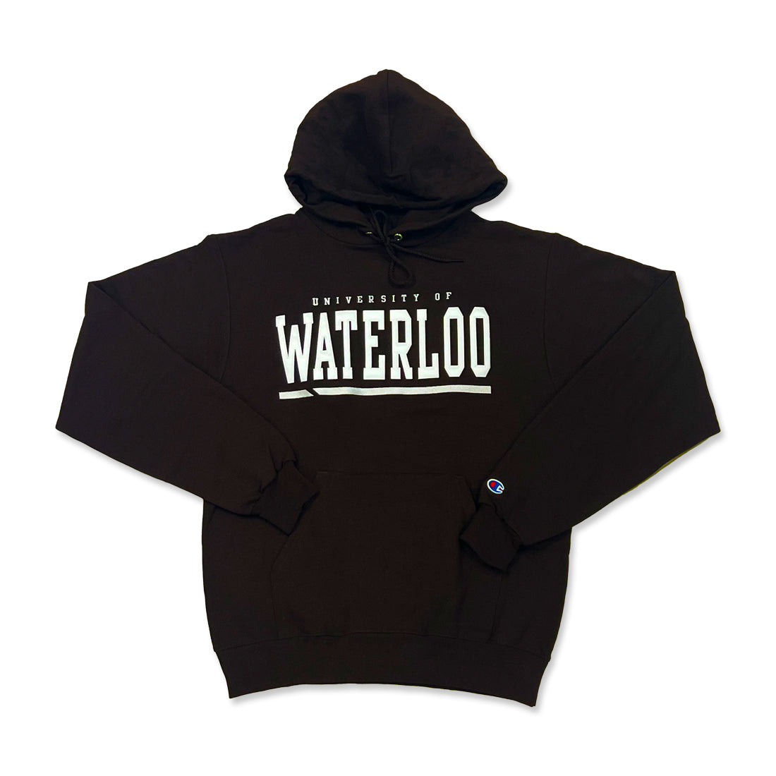 Picture of UWaterloo Champion Hoodie Colour: Brown