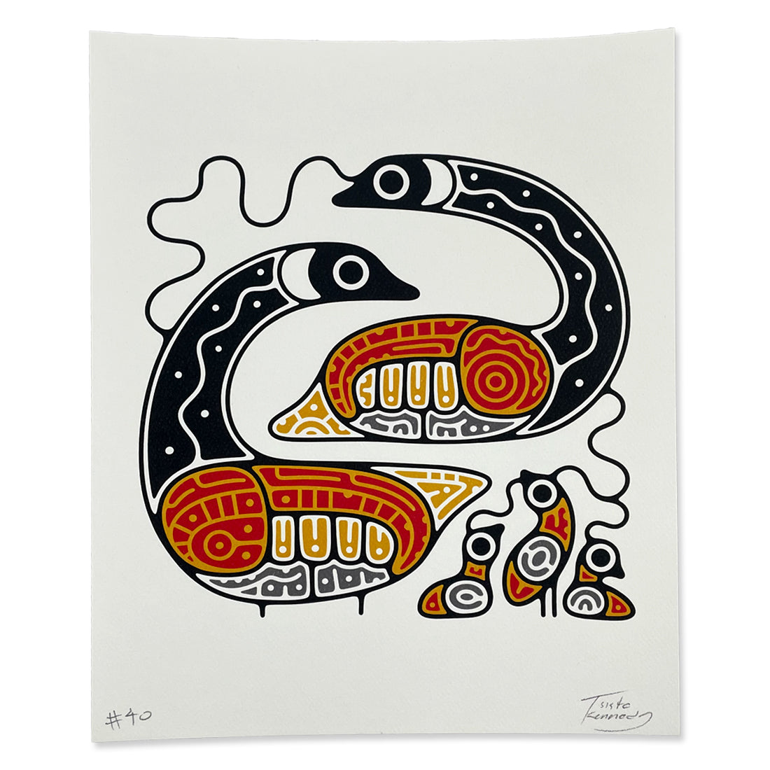 Picture of Tsista Kennedy Art Print 8x10 - Indigenous Collection